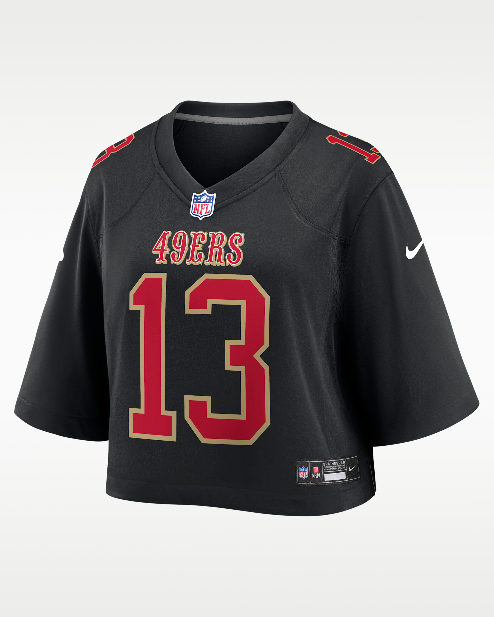 Brock Purdy San Francisco 49ers Women's Nike NFL Cropped Tundra